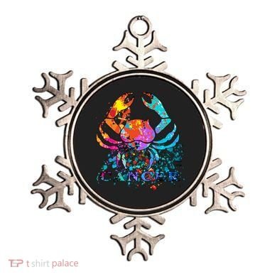 Cancer Zodiac Sign Crab Colorful Ornament