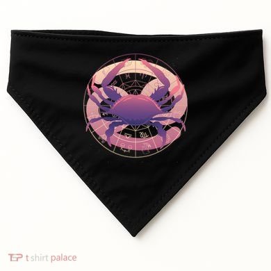 Cancer Zodiac Symbol USA-Made Doggie Bandana