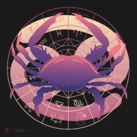 Cancer Zodiac Symbol Bucket Hat thumb 4