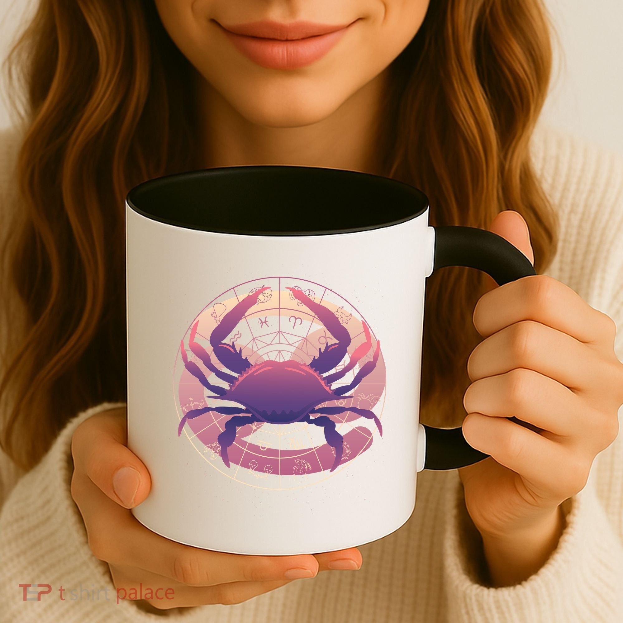 Cancer Zodiac Symbol Coffee Mug