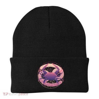 Cancer Zodiac Symbol Beanie
