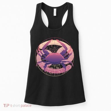 Cancer Zodiac Symbol Women's Tank Top