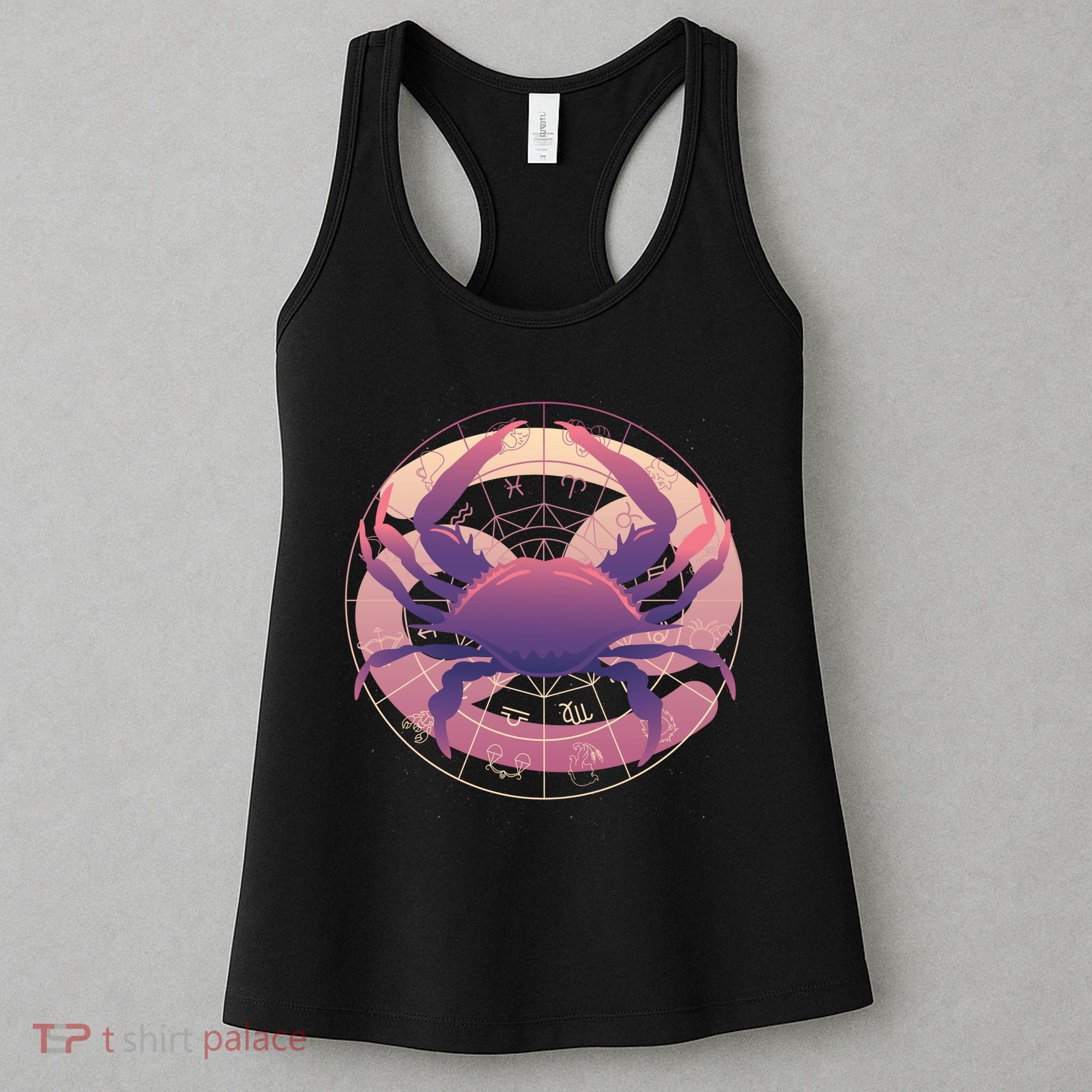 Cancer Zodiac Symbol Women's Tank Top