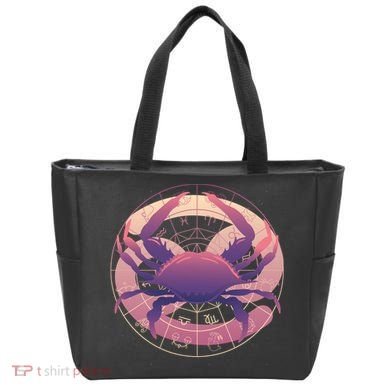 Cancer Zodiac Symbol Tote Bag