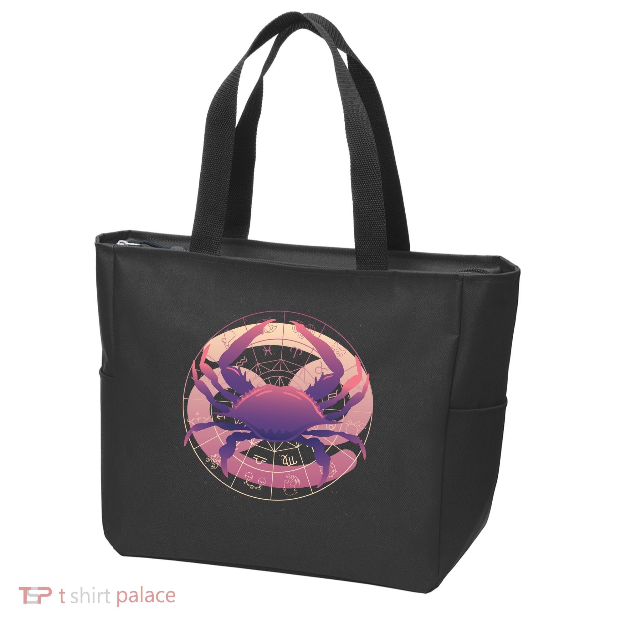 Cancer Zodiac Symbol Tote Bag
