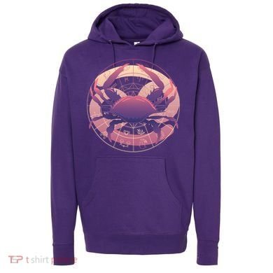Cancer Zodiac Symbol Hoodie