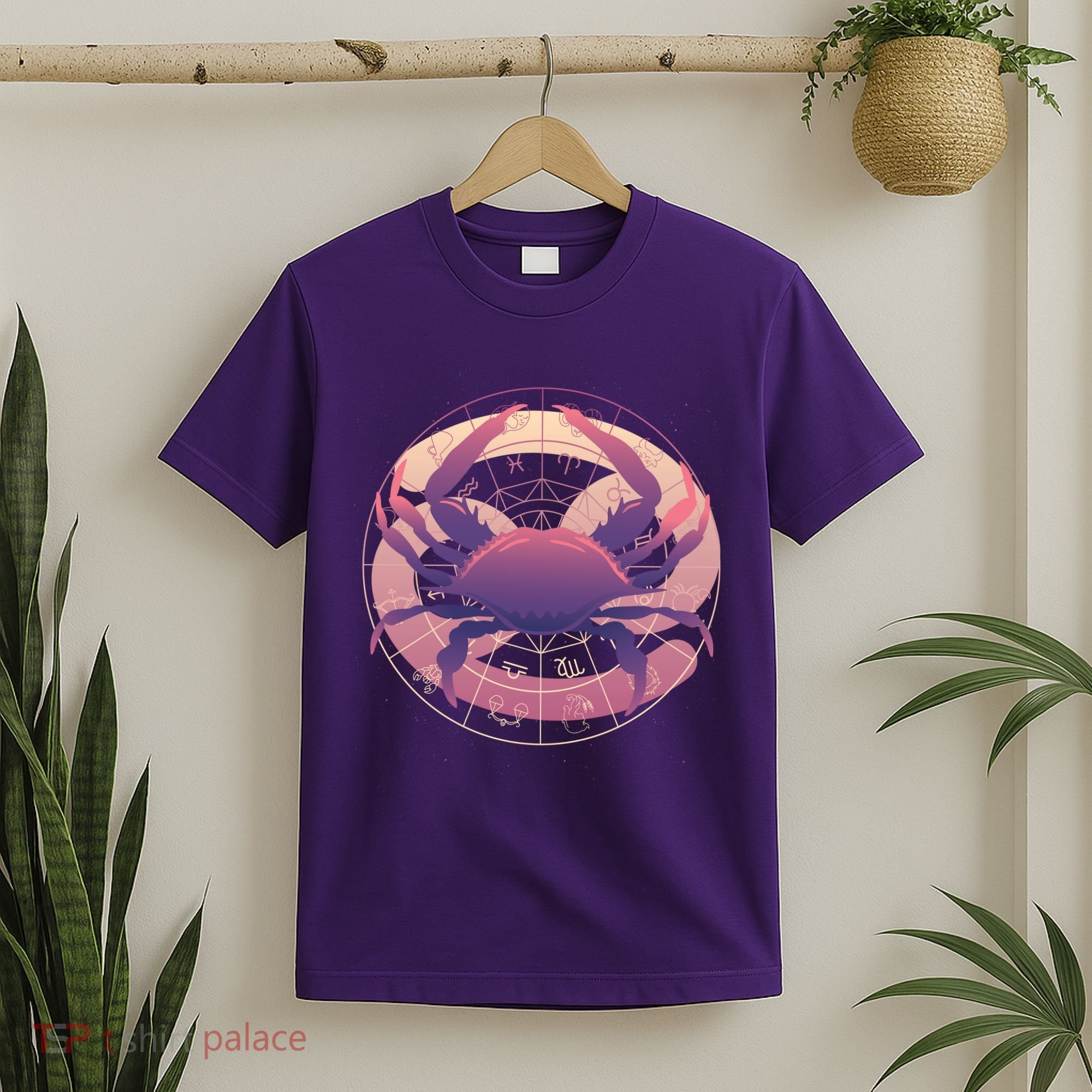 Cancer Zodiac Symbol T-Shirt