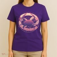 Cancer Zodiac Symbol T-Shirt thumb 4