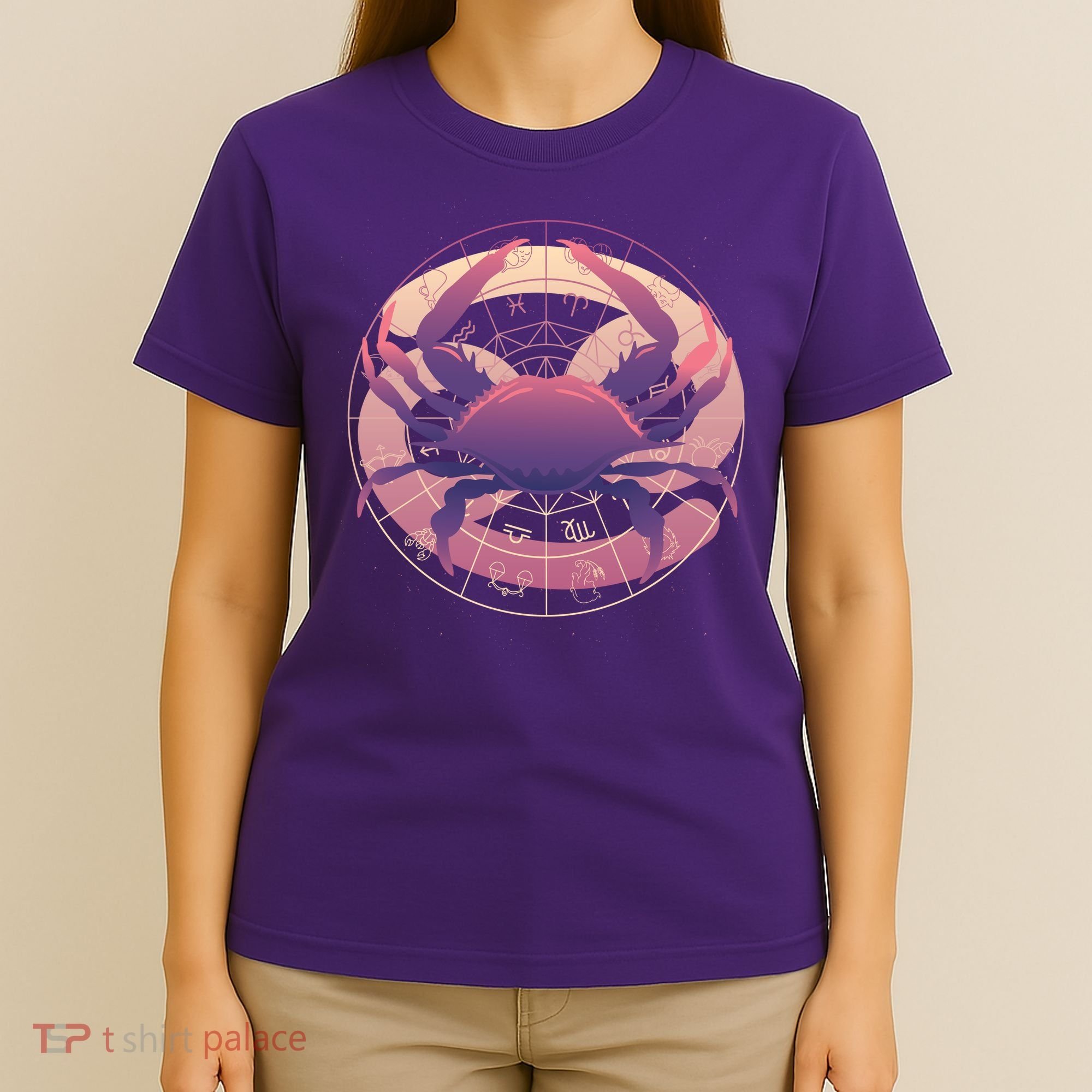 Cancer Zodiac Symbol T-Shirt