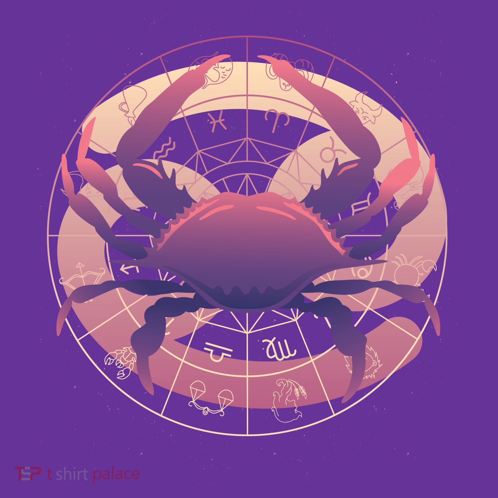 Cancer Zodiac Symbol Women's T-Shirt