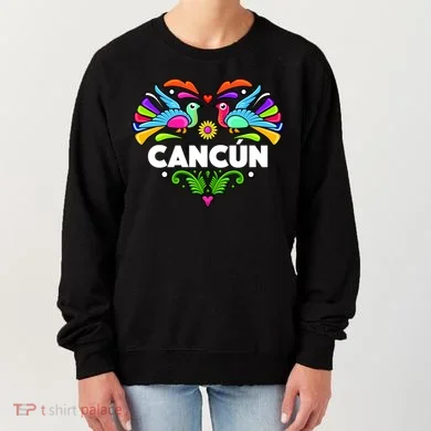 Cancun Artistic Heart Women's Sweatshirt