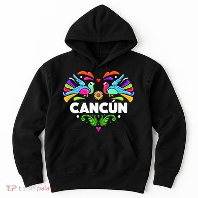 Cancun Artistic Heart Hoodie