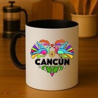 Cancun Artistic Heart Coffee Mug thumb 4
