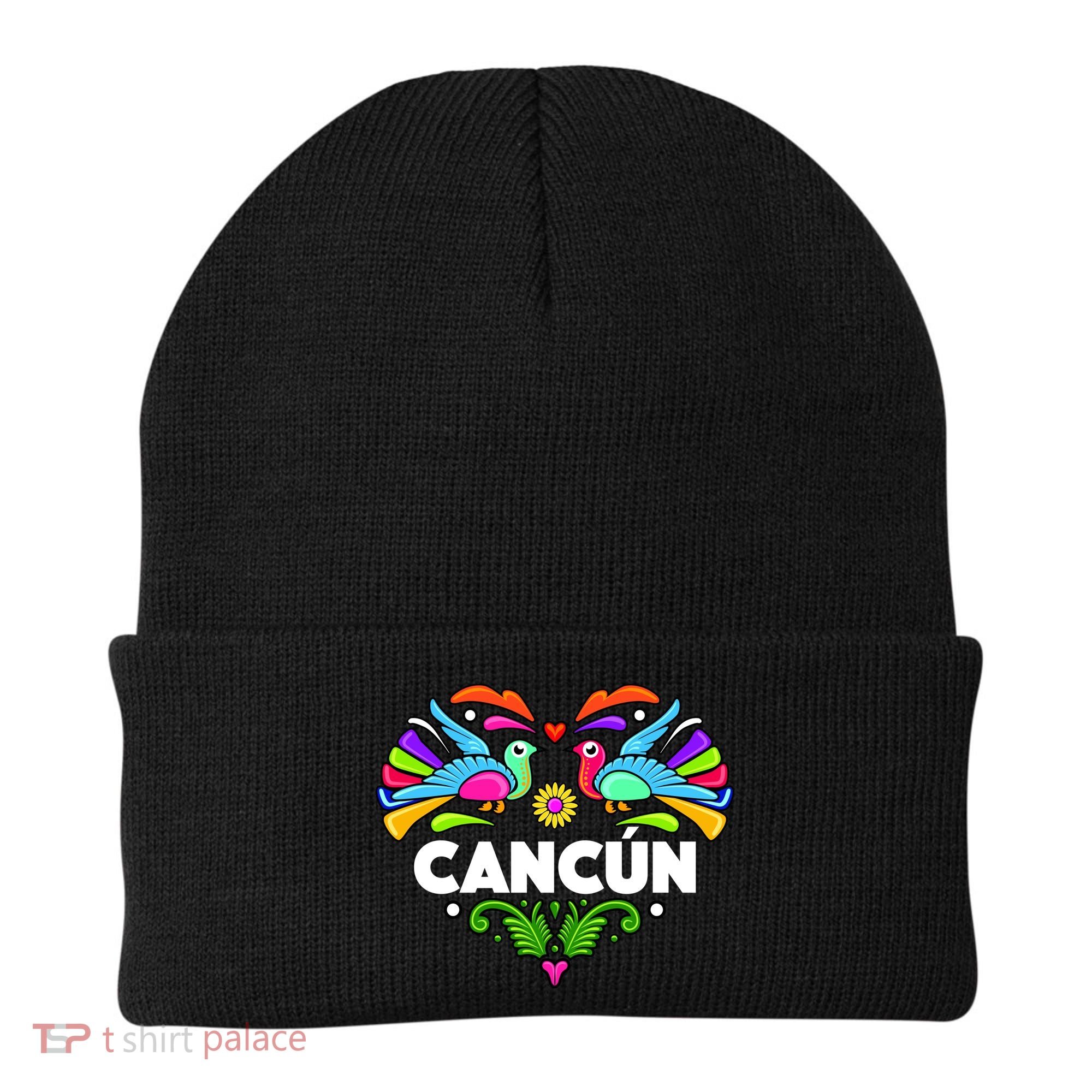 Cancun Artistic Heart Beanie