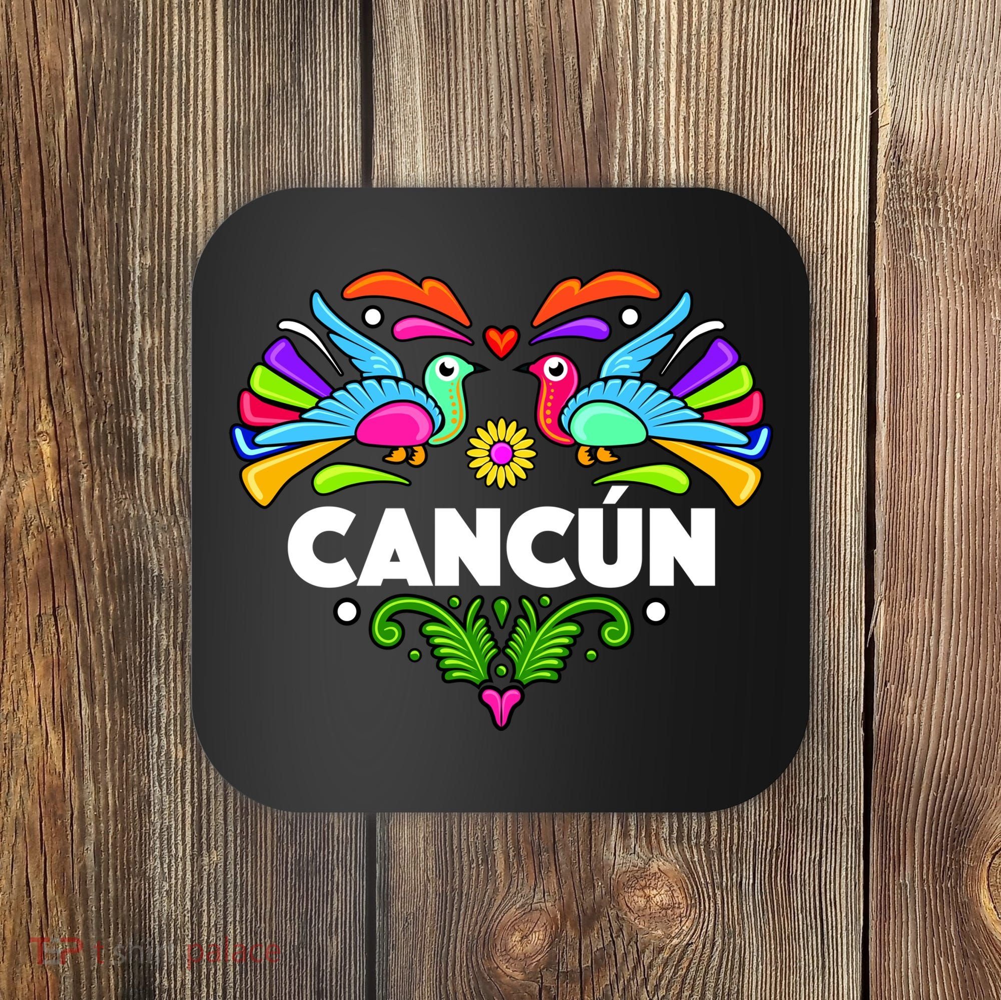Cancun Artistic Heart Coaster