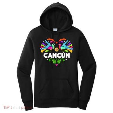 Cancun Artistic Heart Women's Hoodie