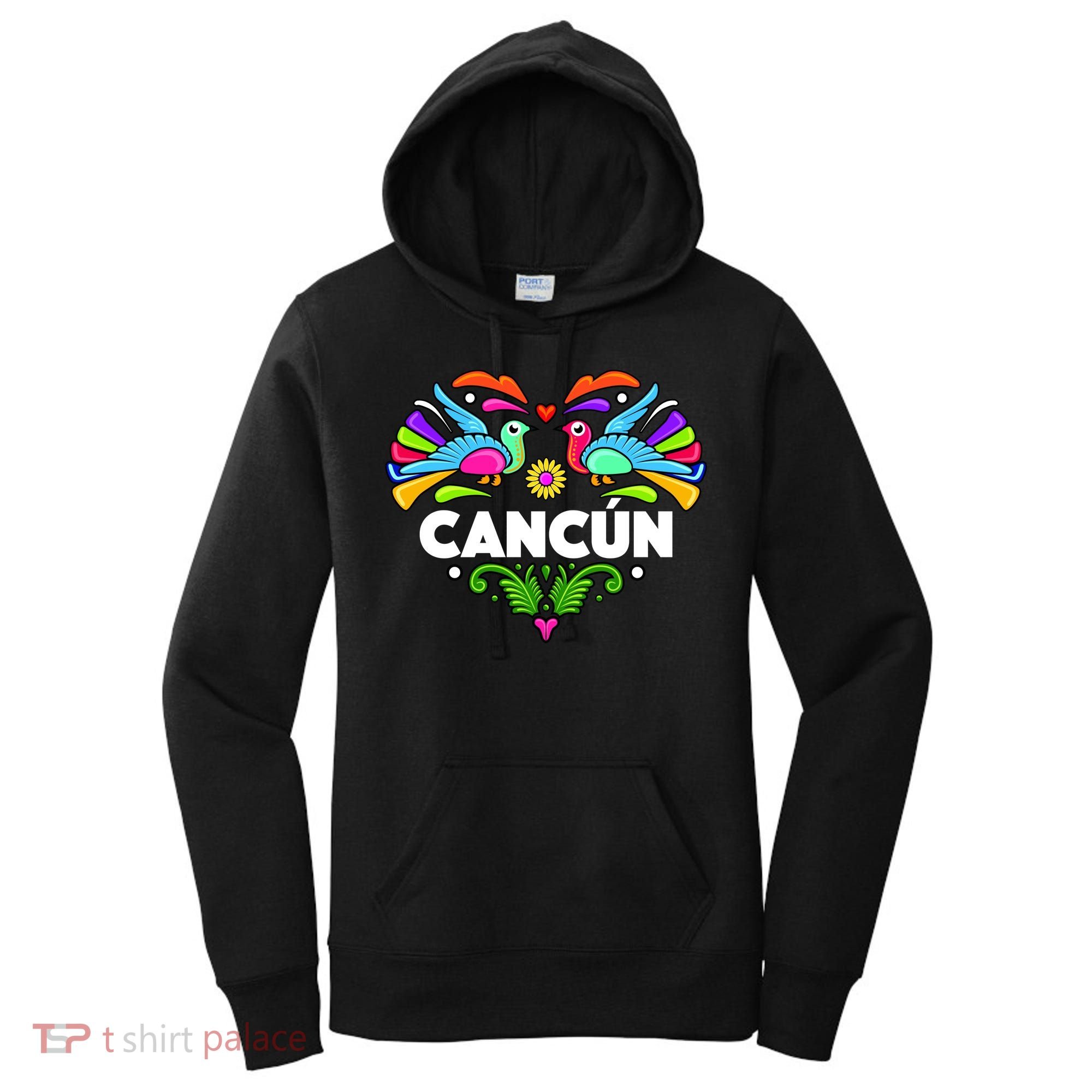Cancun Artistic Heart Women's Hoodie