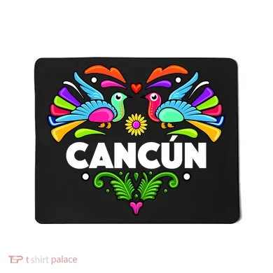 Cancun Artistic Heart Mousepad