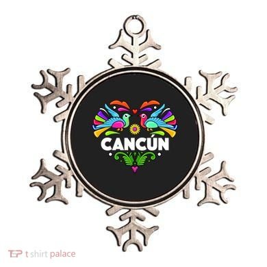 Cancun Artistic Heart Ornament