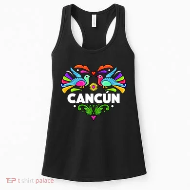 Cancun Artistic Heart Women's Tank Top