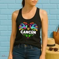 Cancun Artistic Heart Women's Tank Top thumb 2