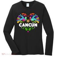 Cancun Artistic Heart Women's Long Sleeve Shirt thumb 0