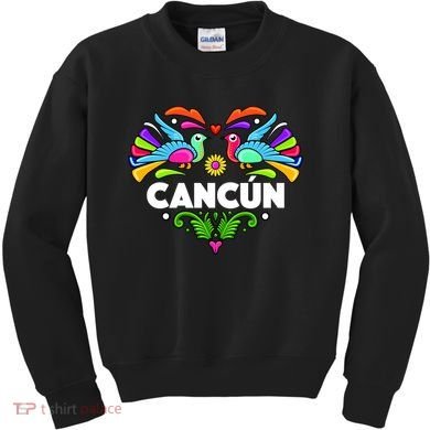 Cancun Artistic Heart Kids Sweatshirt