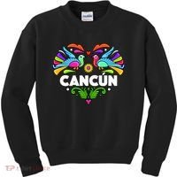 Cancun Artistic Heart Kids Sweatshirt thumb 0