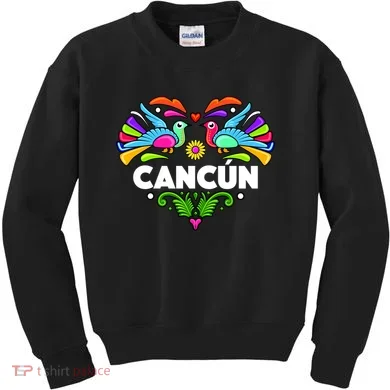 Cancun Artistic Heart Kids Sweatshirt