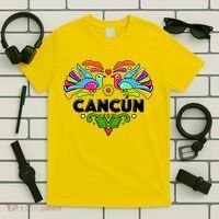 Cancun Artistic Heart T-Shirt thumb 5