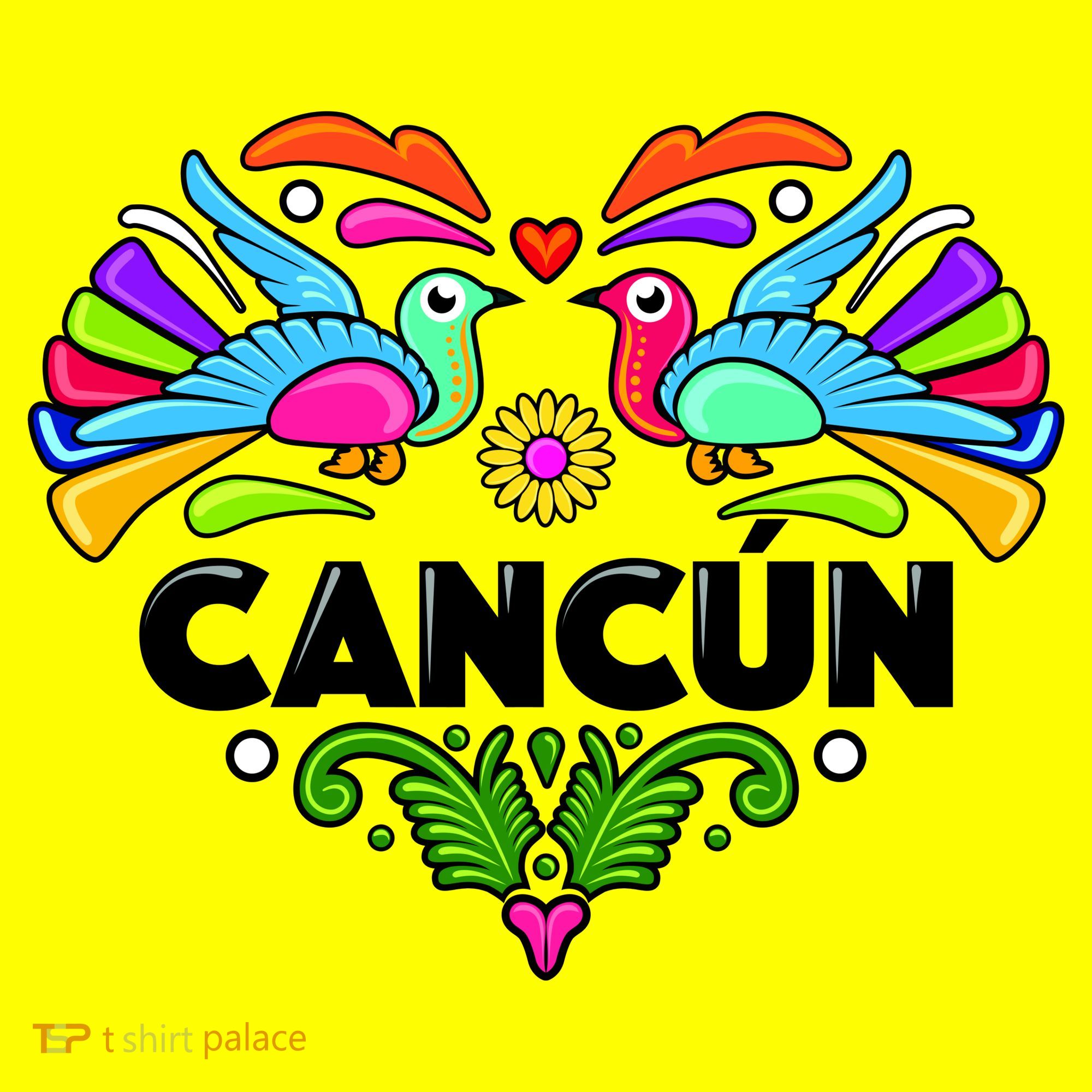 Cancun Artistic Heart Polo