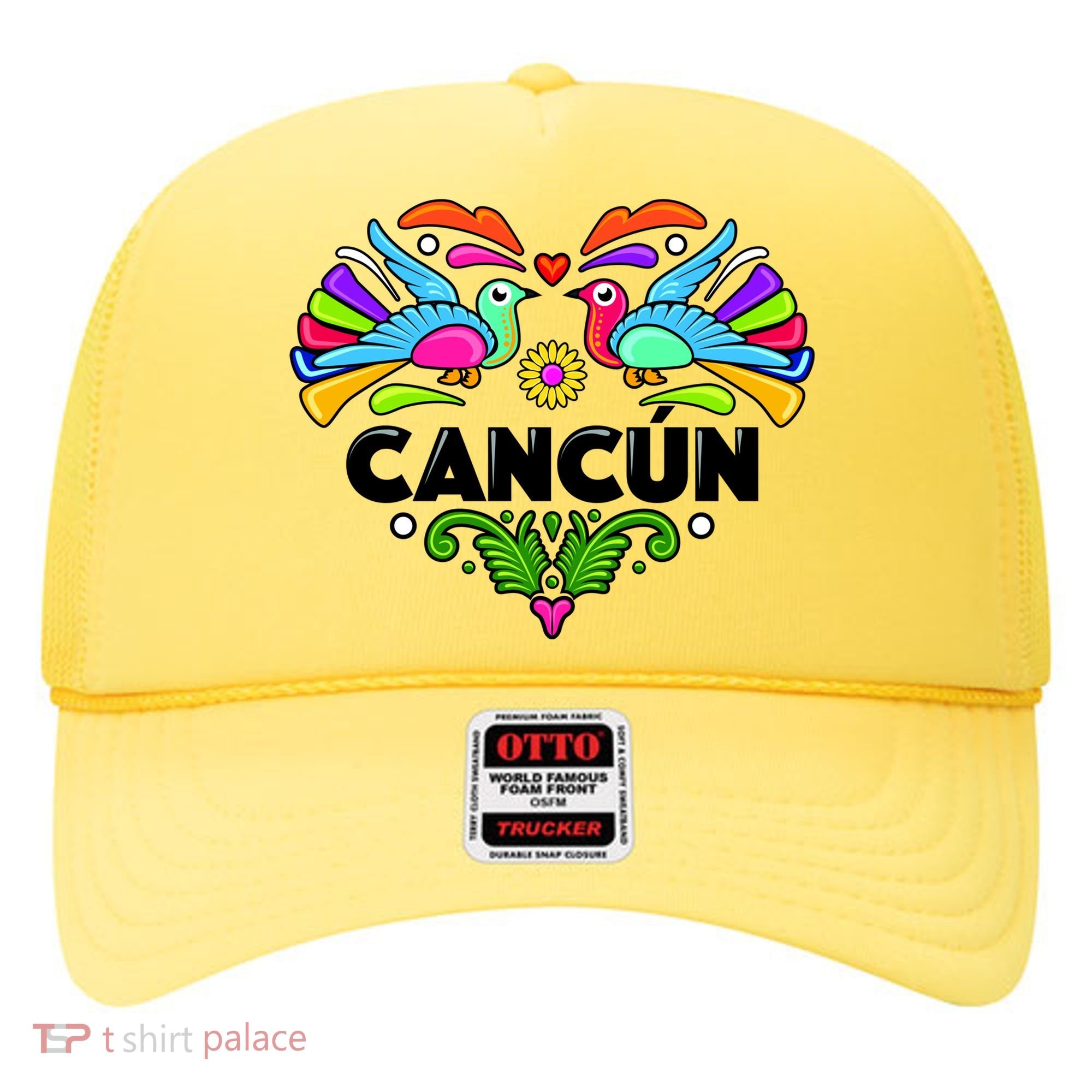 Cancun Artistic Heart Hat