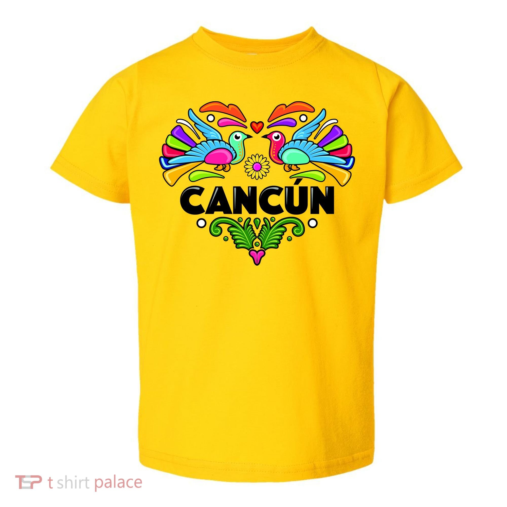Cancun Artistic Heart Toddler T-Shirt