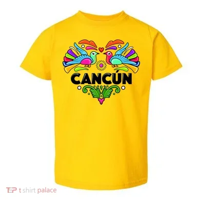 Cancun Artistic Heart Toddler T-Shirt