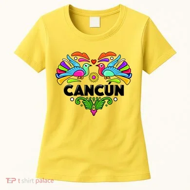 Cancun Artistic Heart Women's T-Shirt