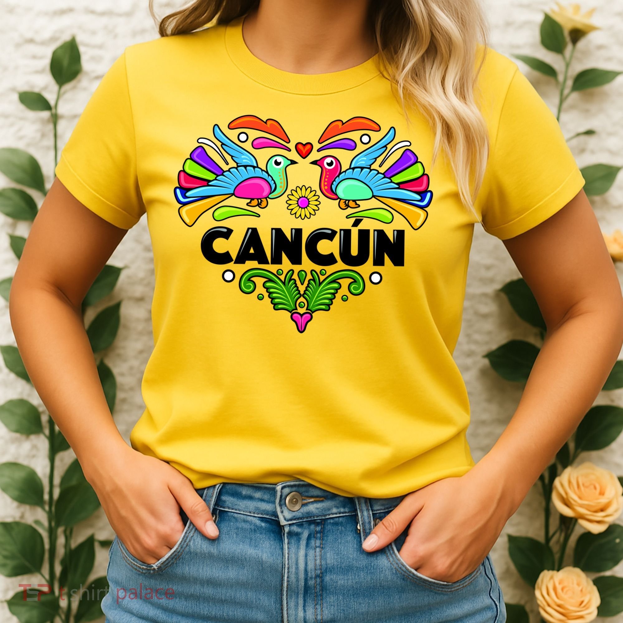 Cancun Artistic Heart Women's T-Shirt