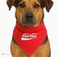 Cancun Classic Logo USA-Made Doggie Bandana thumb 1