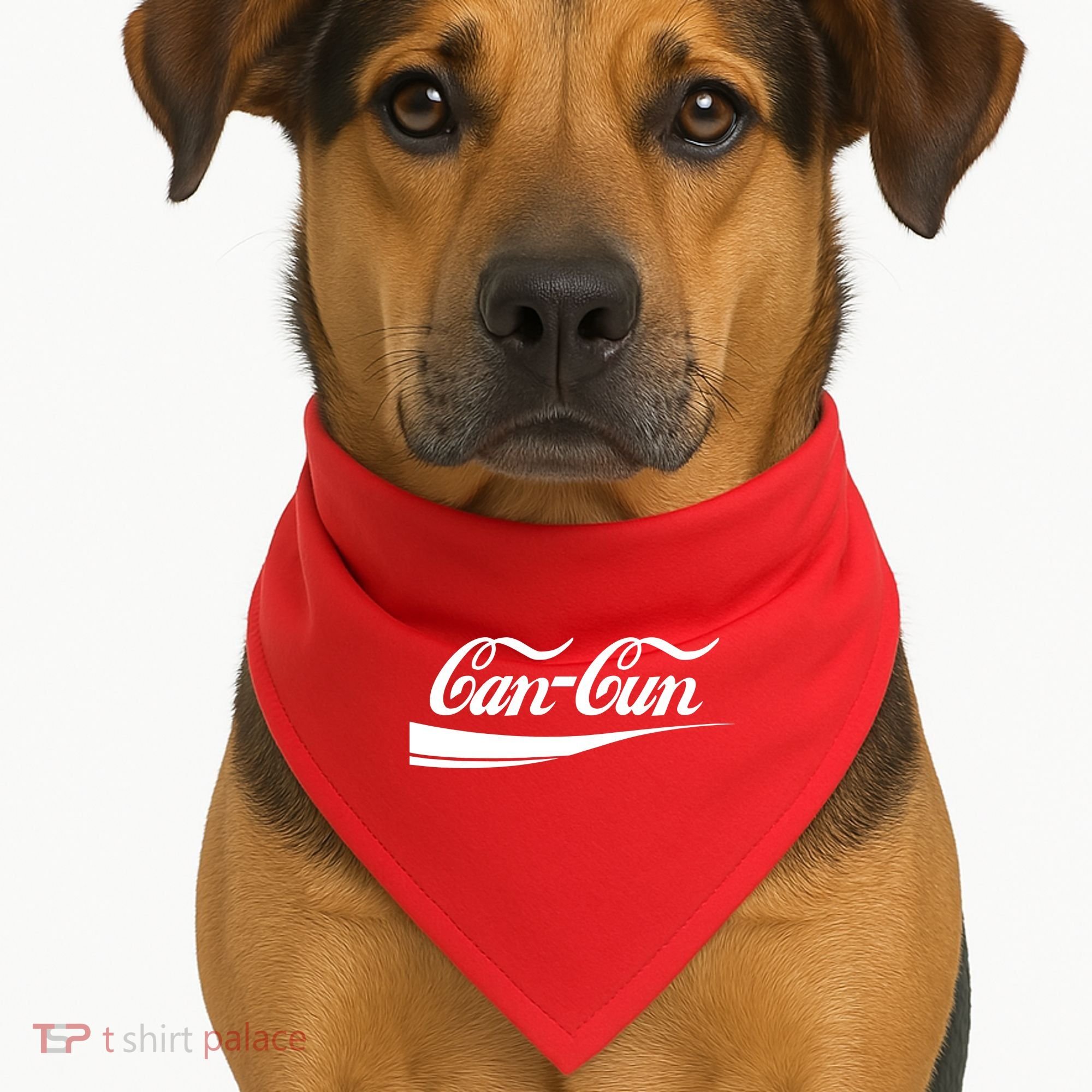 Cancun Classic Logo USA-Made Doggie Bandana
