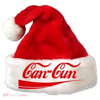 Cancun Classic Logo Santa Hat