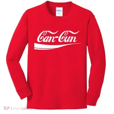 Cancun Classic Logo Kids Long Sleeve Shirt