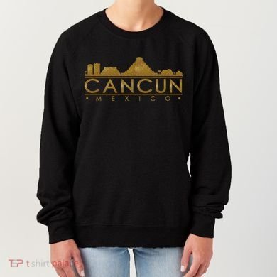 Cancun Limited Edition Gold Glitz Women's Sweatshirt
