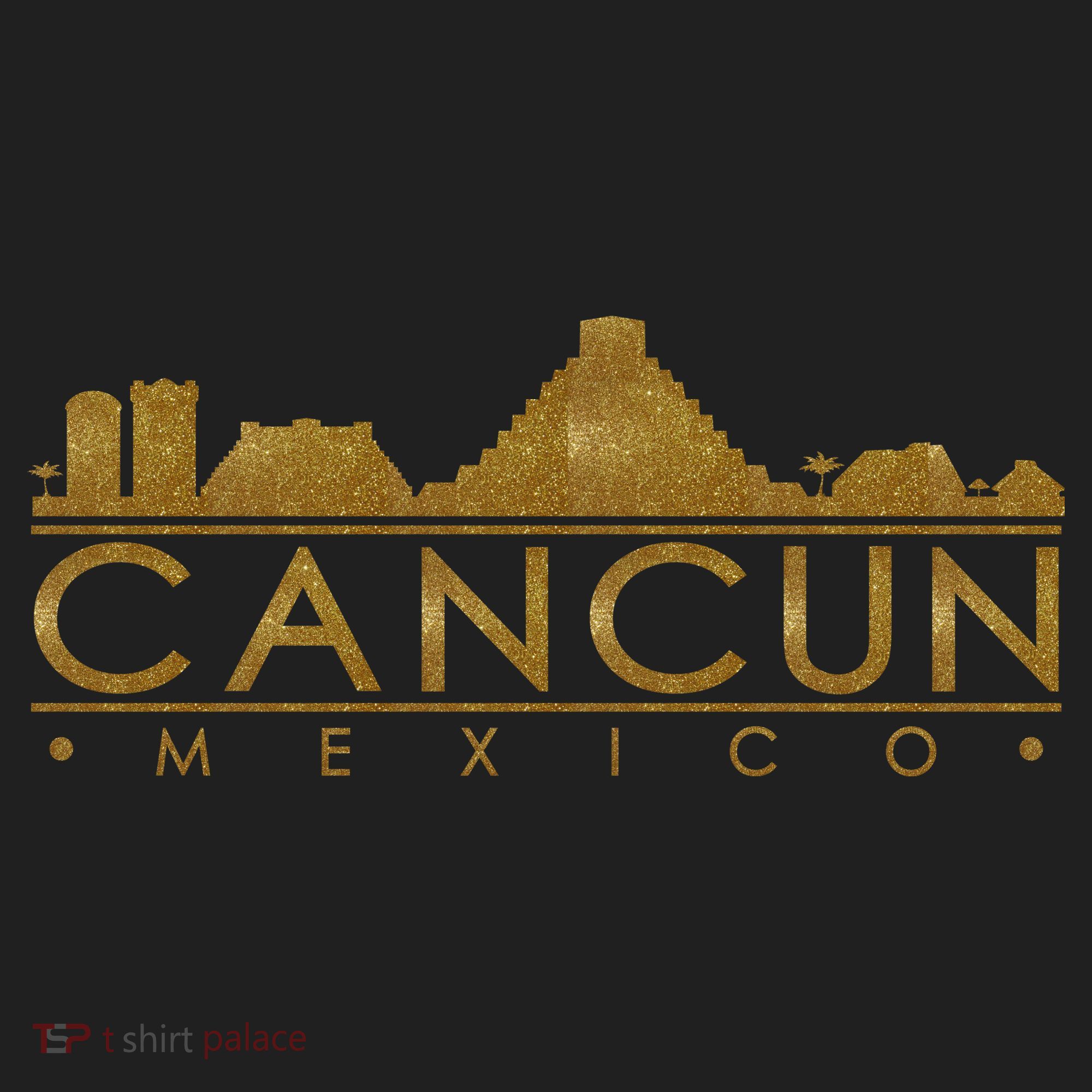 Cancun Limited Edition Gold Glitz Women's Sweatshirt