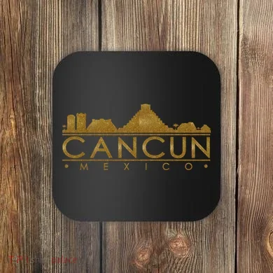 Cancun Limited Edition Gold Glitz Coaster