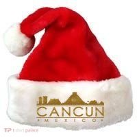 Cancun Limited Edition Gold Glitz Santa Hat thumb 0