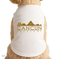 Cancun Limited Edition Gold Glitz Doggie Tank thumb 0
