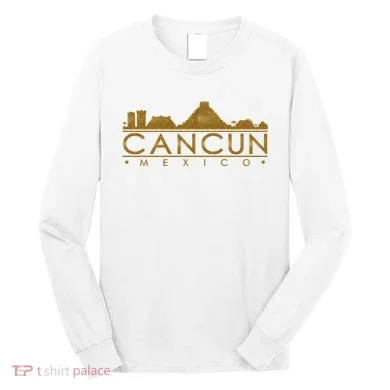 Cancun Limited Edition Gold Glitz Long Sleeve Shirt