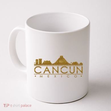 Cancun Limited Edition Gold Glitz Coffee Mug