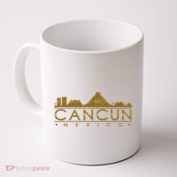 Cancun Limited Edition Gold Glitz Coffee Mug thumb 0