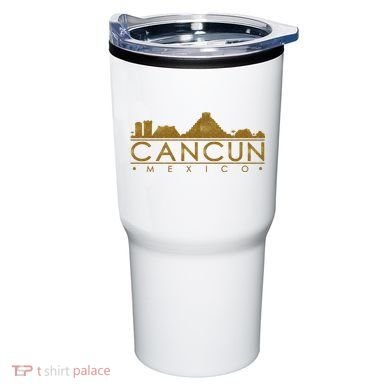 Cancun Limited Edition Gold Glitz Tumbler