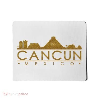 Cancun Limited Edition Gold Glitz Mousepad